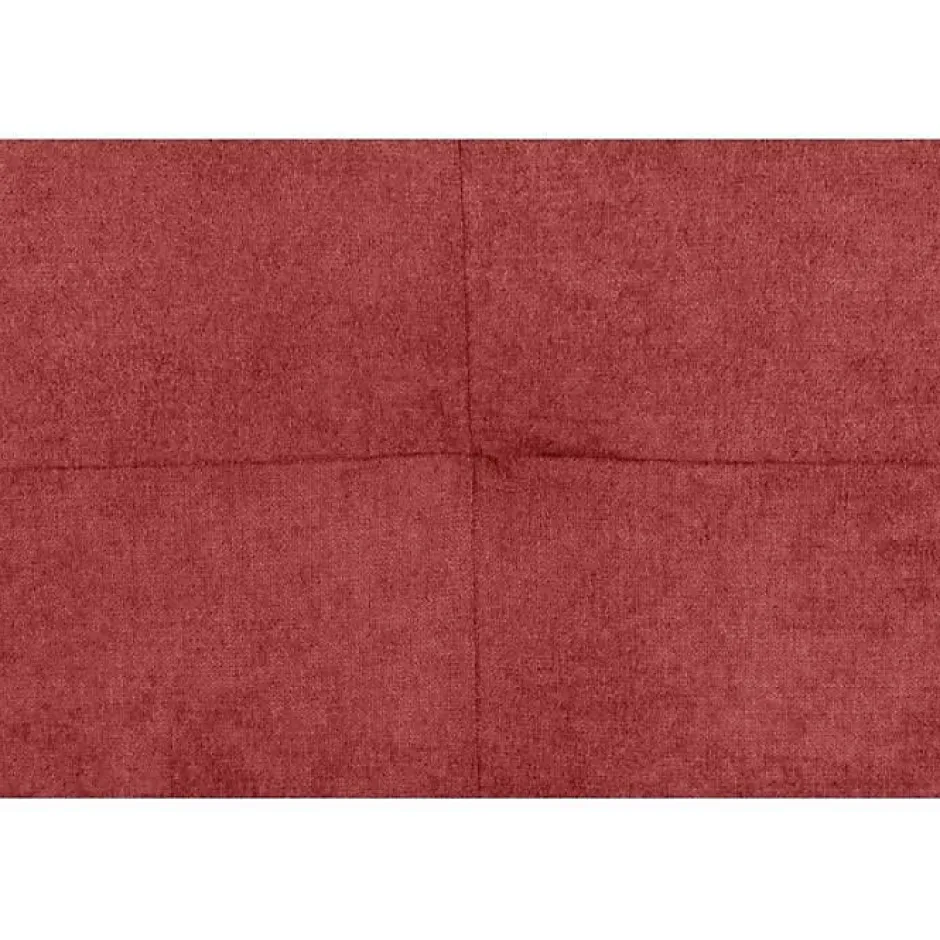 Eccox Tête de lit - - Cala - Tissu rouge - 160 cm - Rembourrage en mousse HR