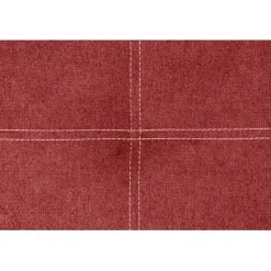 Eccox Tête de lit - - Dalia - Tissu Aqualine - Rouge - 170 cm - Rembourrée