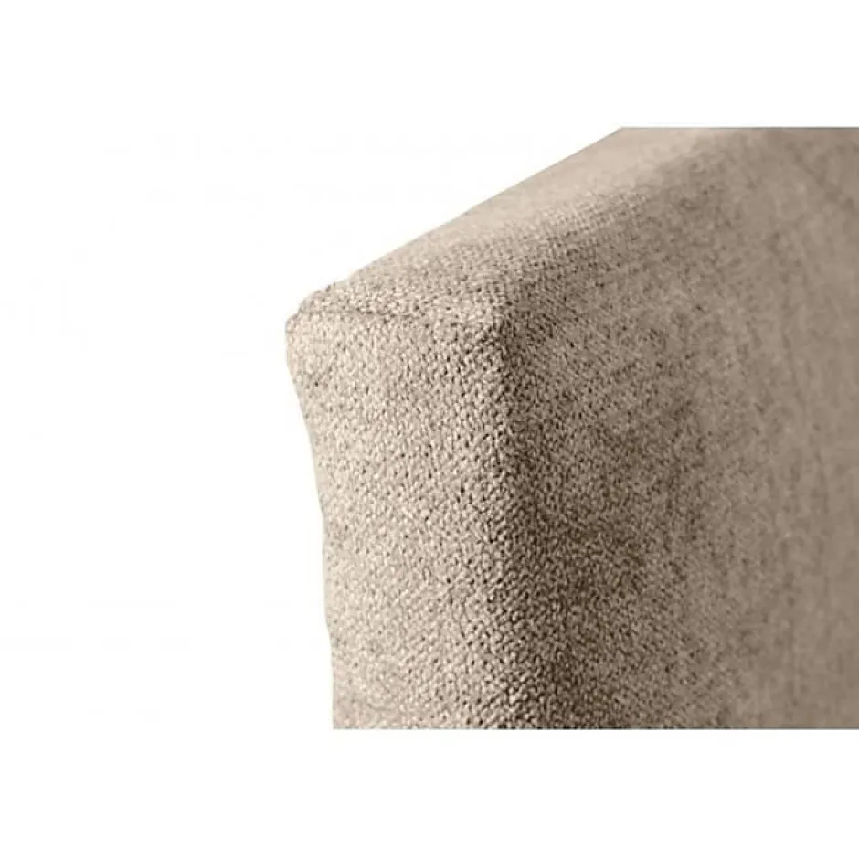 Eccox Tête de lit - - Dalia - Tissu anti-taches Aqualine - Beige - 130 cm Online