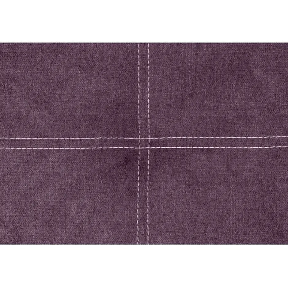 Eccox Tête de lit - - Dalia - Tissu Aqualine - Violet - 145 cm - Rembourrée Online