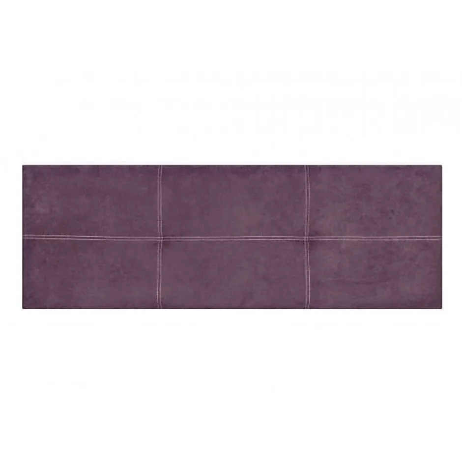Eccox Tête de lit - - Dalia - Tissu Aqualine - Violet - 145 cm - Rembourrée Online