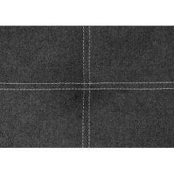 Eccox Tête de lit - - Dalia - Tissu Aqualine - Gris - 100 cm - Rembourrée