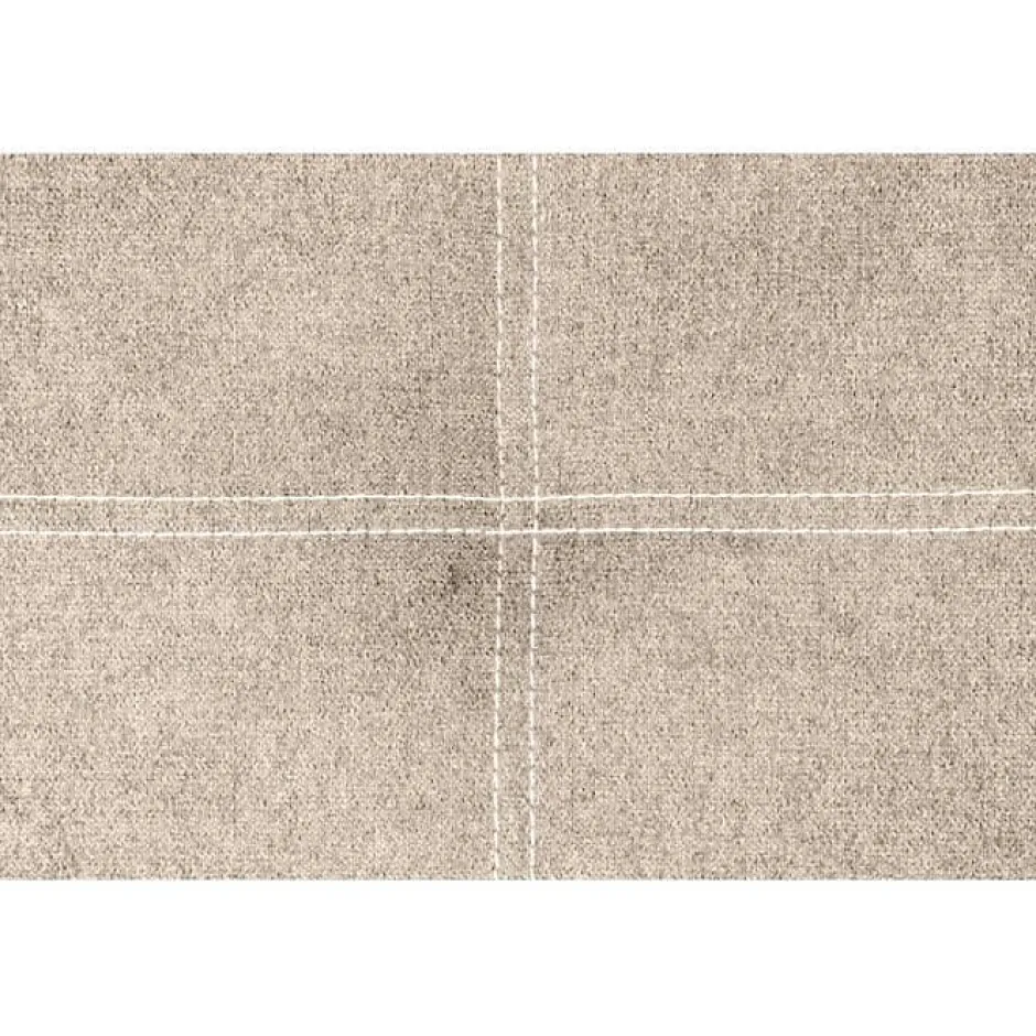 Eccox Tête de lit - - Dalia - Tissu Aqualine - Beige - 160 cm - Rembourrée New
