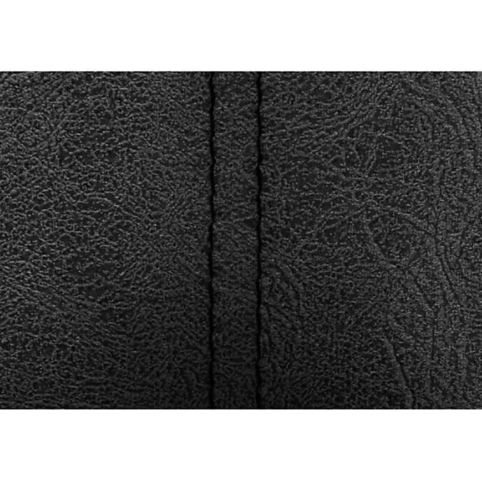 Eccox Tête de lit - - Dalia - Tissu Aqualine Noir - 160 cm - Rembourrée - Design contemporain Best