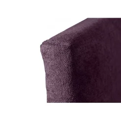Eccox Tête de lit - - Dalia - Tissu Aqualine - Violet - 160 cm - Rembourrée Outlet