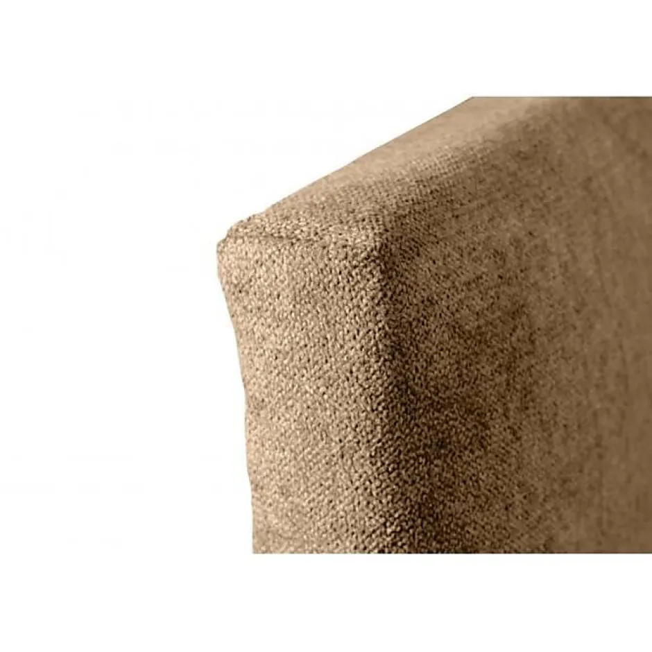 Eccox Tête de lit - - Dalia - Tissu anti-taches Aqualine - 100 cm - Marron Online