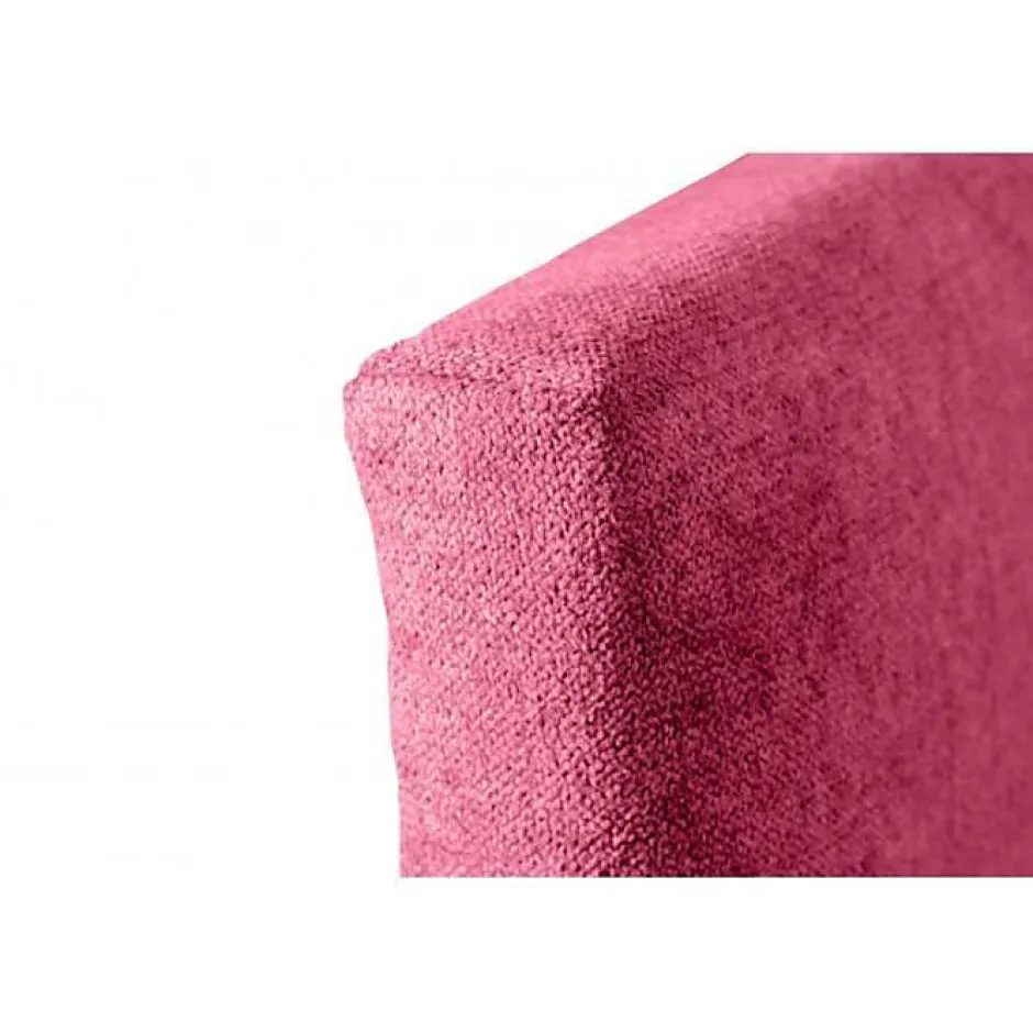 Eccox Tête de lit - - Dalia - Tissu Aqualine - Rose - 170 cm - Rembourrée Outlet
