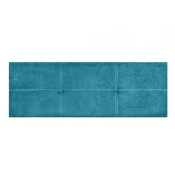 Eccox Tête de lit - - Dalia - Tissu Aqualine - Turquoise - 145 cm - Rembourrée