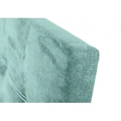 Eccox Tête de lit - - Iris - Tissu antitache - Vert - 160 cm - Design contemporain