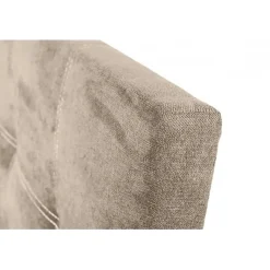 Eccox Tête de lit - - Iris - Tissu antitache - Beige - 160 cm - Design contemporain