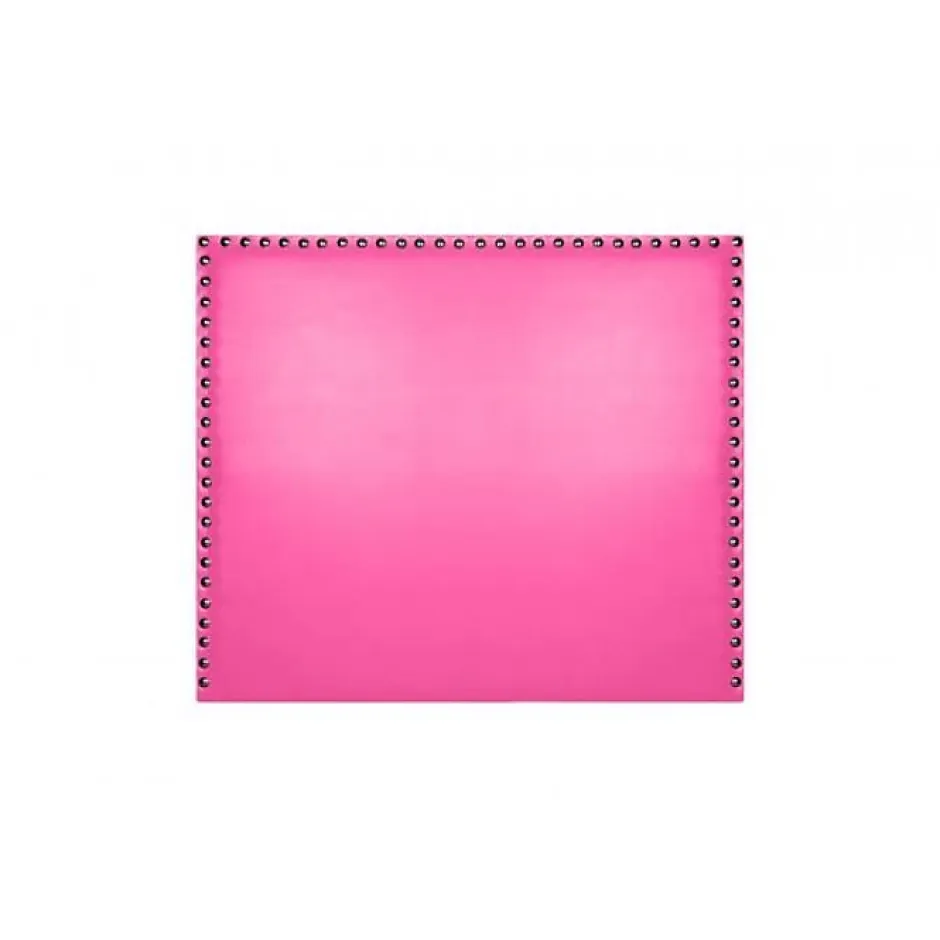 Eccox Tête de lit - - Lily - Similicuir rose - 145 cm - Design moderne et élégant New