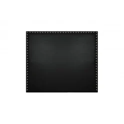 Eccox Tête de lit - - Lily - Similicuir noir - 145 cm - Design élégant et moderne