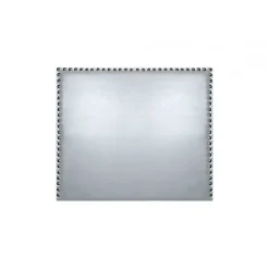 Eccox Tête de lit - - Lily - Similicuir argenté - 120 cm de hauteur - Design moderne Sale