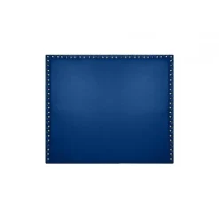 Eccox Tête de lit - - Lily - Similicuir bleu - 160 cm - Design moderne et élégant Clearance