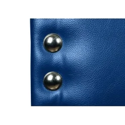 Eccox Tête de lit - - Lily - Similicuir bleu - 145 cm - Design moderne et élégant Online