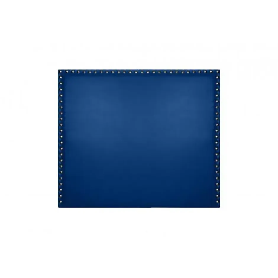 Eccox Tête de lit - - Lily - Similicuir bleu - 145 cm - Design moderne et élégant Online