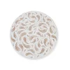 Giner y Colomer SL Tête de lit - panneau décoratif artisanal en MDF blanc décapé