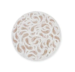 Giner y Colomer SL Tête de lit - panneau décoratif artisanal en MDF blanc décapé