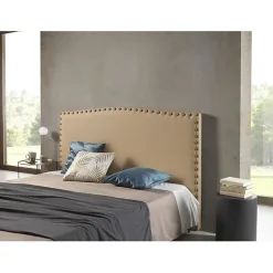 Eccox Tête de lit Ambar en similicuir camel pour lit 135 154x115x8. Best