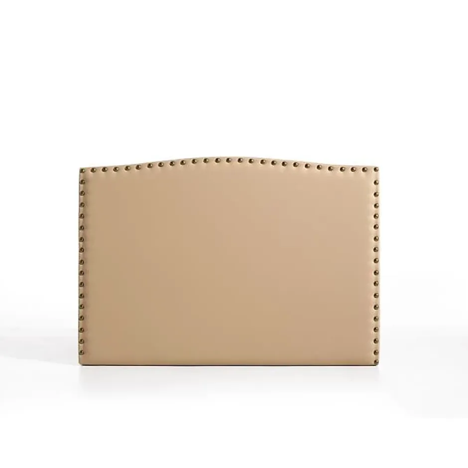 Eccox Tête de lit Ambar en similicuir camel pour lit 135 154x115x8. Best