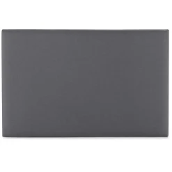 Vs Venta-Stock Tête de lit Aura recouverte de tissu Gris Foncé 90x60 cm