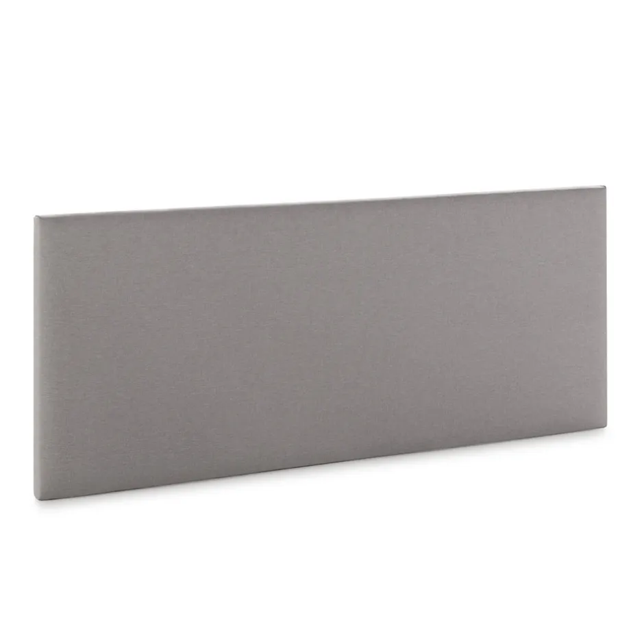 Vs Venta-Stock Tête de lit Aura recouverte de tissu Gris Clair 160x60 cm