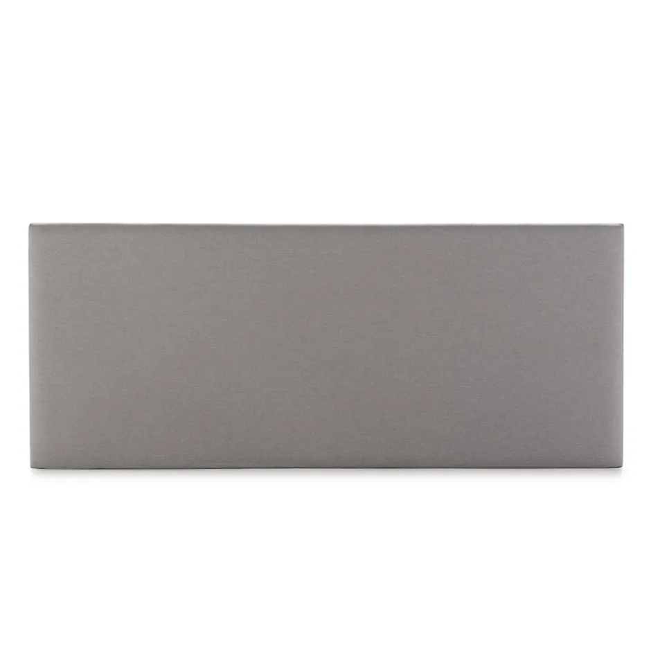 Vs Venta-Stock Tête de lit Aura recouverte de tissu Gris Clair 160x60 cm
