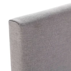 Vs Venta-Stock Tête de lit Aura recouverte de tissu Gris Clair 160x60 cm