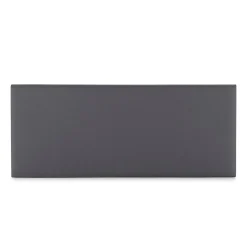 Vs Venta-Stock Tête de lit Aura recouverte de tissu Gris Foncé 140x60 cm