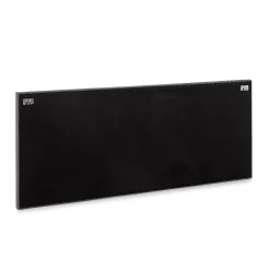 Vs Venta-Stock Tête de lit Aura recouverte de tissu Gris Foncé 140x60 cm
