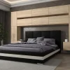 Azura Home Design Tête de lit avec rangement Armoire - pont de lit PANAMA 7/M/S/5-1C chêne sonoma 300x213x35cm