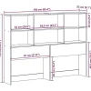 Vidaxl Tête de lit avec rangement cire marron 160cm bois massif de pin Online