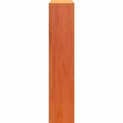 Vidaxl Tête de lit avec rangement cire marron 160cm bois massif de pin Online