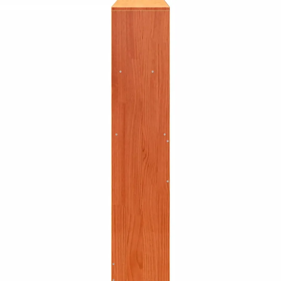 Vidaxl Tête de lit avec rangement cire marron 160cm bois massif de pin Online