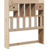 Vidaxl Tête de lit avec rangement 75 cm bois massif de pin