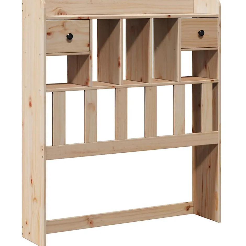 Vidaxl Tête de lit avec rangement 75 cm bois massif de pin