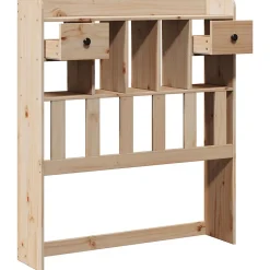 Vidaxl Tête de lit avec rangement 75 cm bois massif de pin