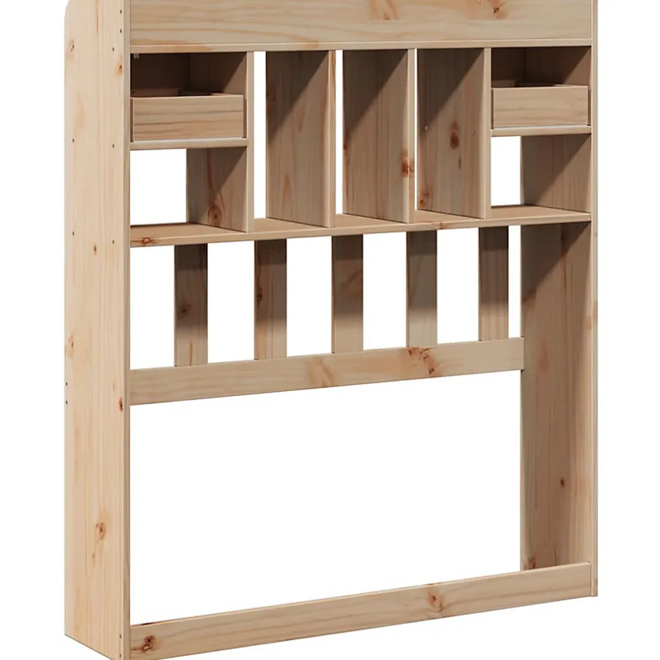 Vidaxl Tête de lit avec rangement 75 cm bois massif de pin