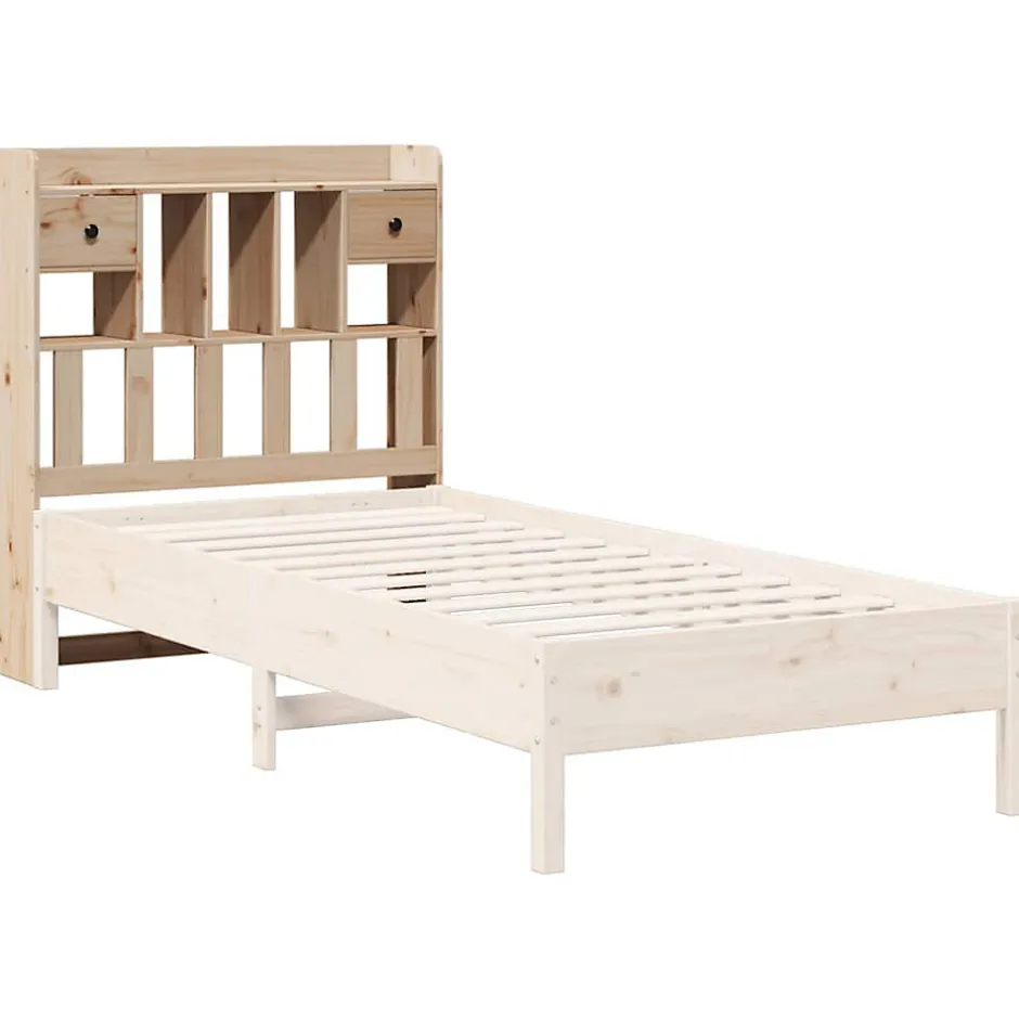 Vidaxl Tête de lit avec rangement 75 cm bois massif de pin