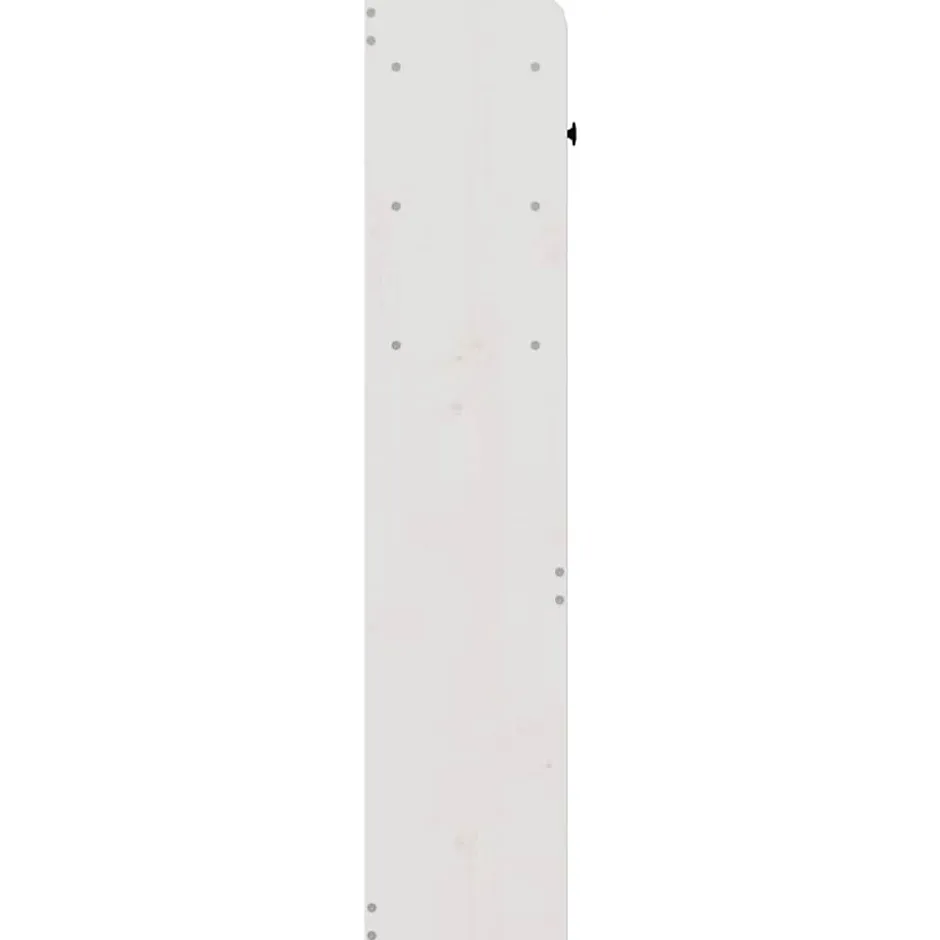 Vidaxl Tête de lit avec rangement blanc 150 cm bois massif de pin