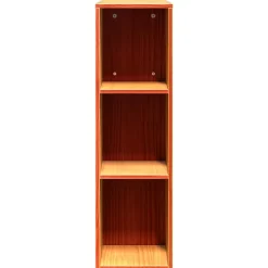 Vidaxl Tête de lit avec rangement cire marron 150cm bois massif de pin