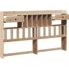 Vidaxl Tête de lit avec rangement 180 cm bois massif de pin Sale