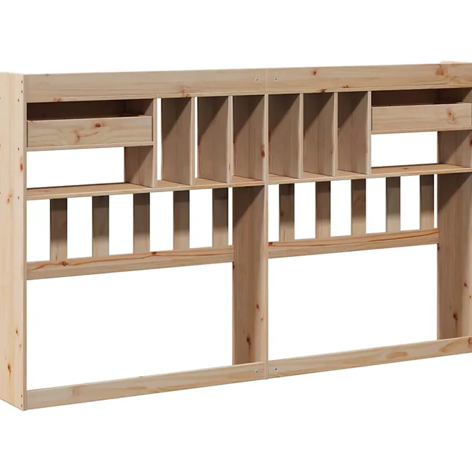 Vidaxl Tête de lit avec rangement 180 cm bois massif de pin Sale