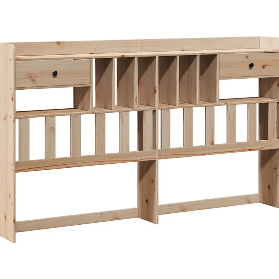 Vidaxl Tête de lit avec rangement 180 cm bois massif de pin Sale