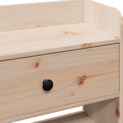 Vidaxl Tête de lit avec rangement 180 cm bois massif de pin Sale