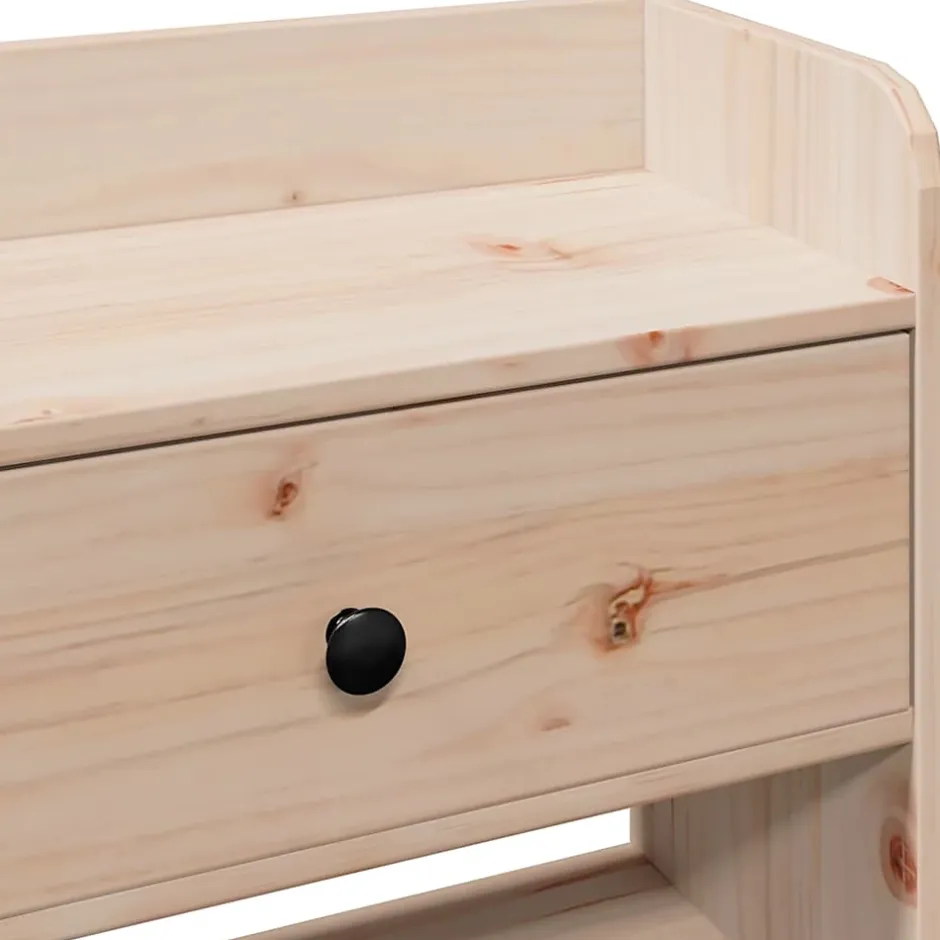 Vidaxl Tête de lit avec rangement 180 cm bois massif de pin Sale