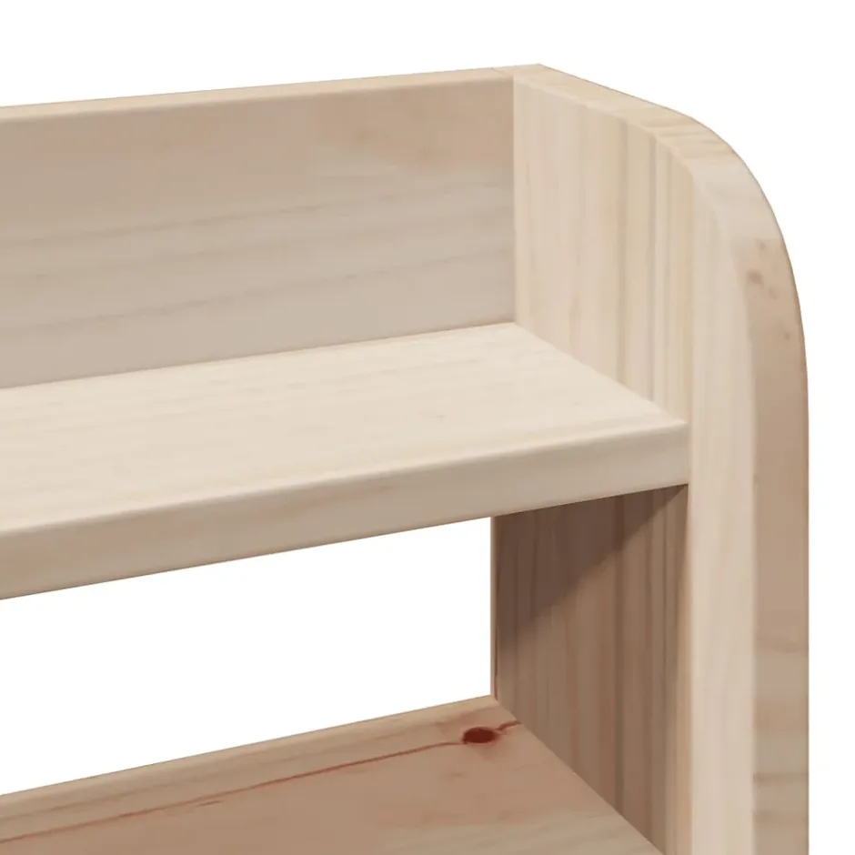 Vidaxl Tête de lit avec étagères 150 cm bois massif de pin Online