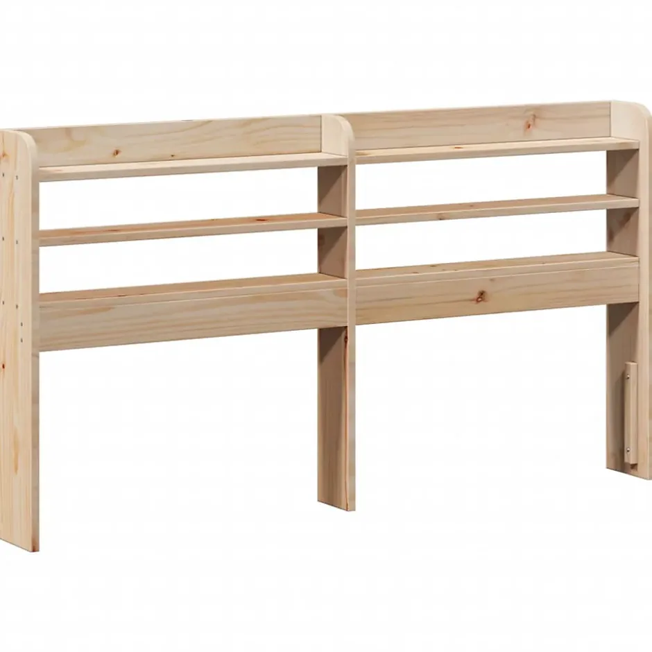 Vidaxl Tête de lit avec étagères 140 cm bois massif de pin Best