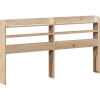 Vidaxl Tête de lit avec étagères 160 cm bois massif de pin