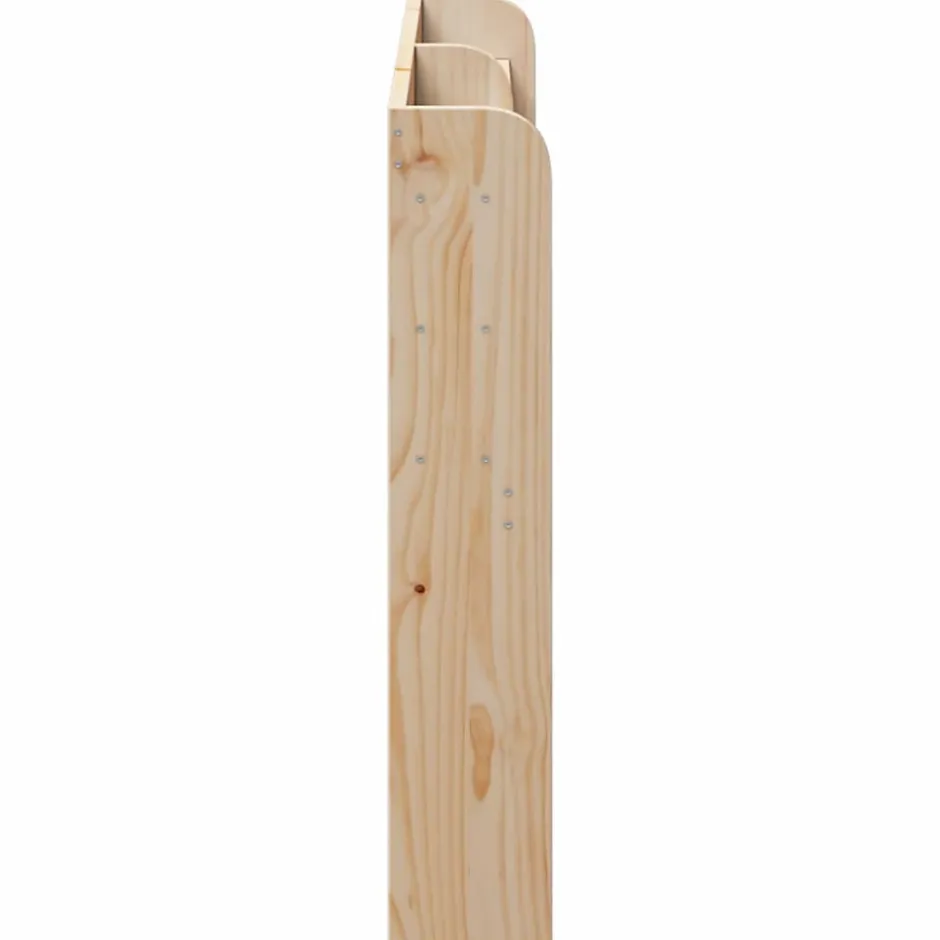 Vidaxl Tête de lit avec étagères 160 cm bois massif de pin